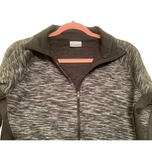 Columbia Half-Zip Black and Gray Pullover Size Large (L) - Picture 2 of 10